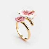 Bague FaceToFace hibiscus