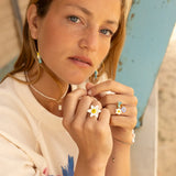 Daffodil branch ring