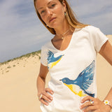 Blue Warbler Bird Lover T-shirt