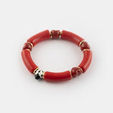 Heart pearl bracelet - Chérie Cherry