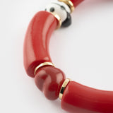 Heart pearl bracelet - Chérie Cherry