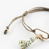 Bracelet cordon doré personnalisable - Mix and Match