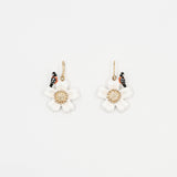 Bird & Flower Earrings