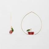 Créoles cerises - Chérie Cherry