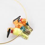 African Bee-eater Trio Earrings