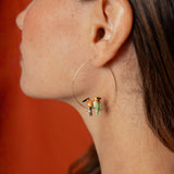 African Bee-eater Trio Earrings