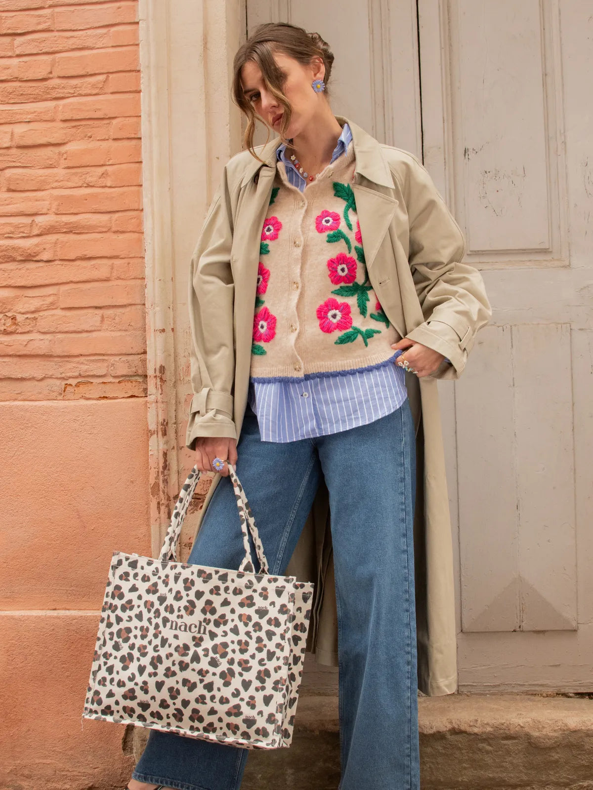 Leopard tote bag - Once upon a time – NACH BIJOUX