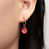 Mini red anemone creole