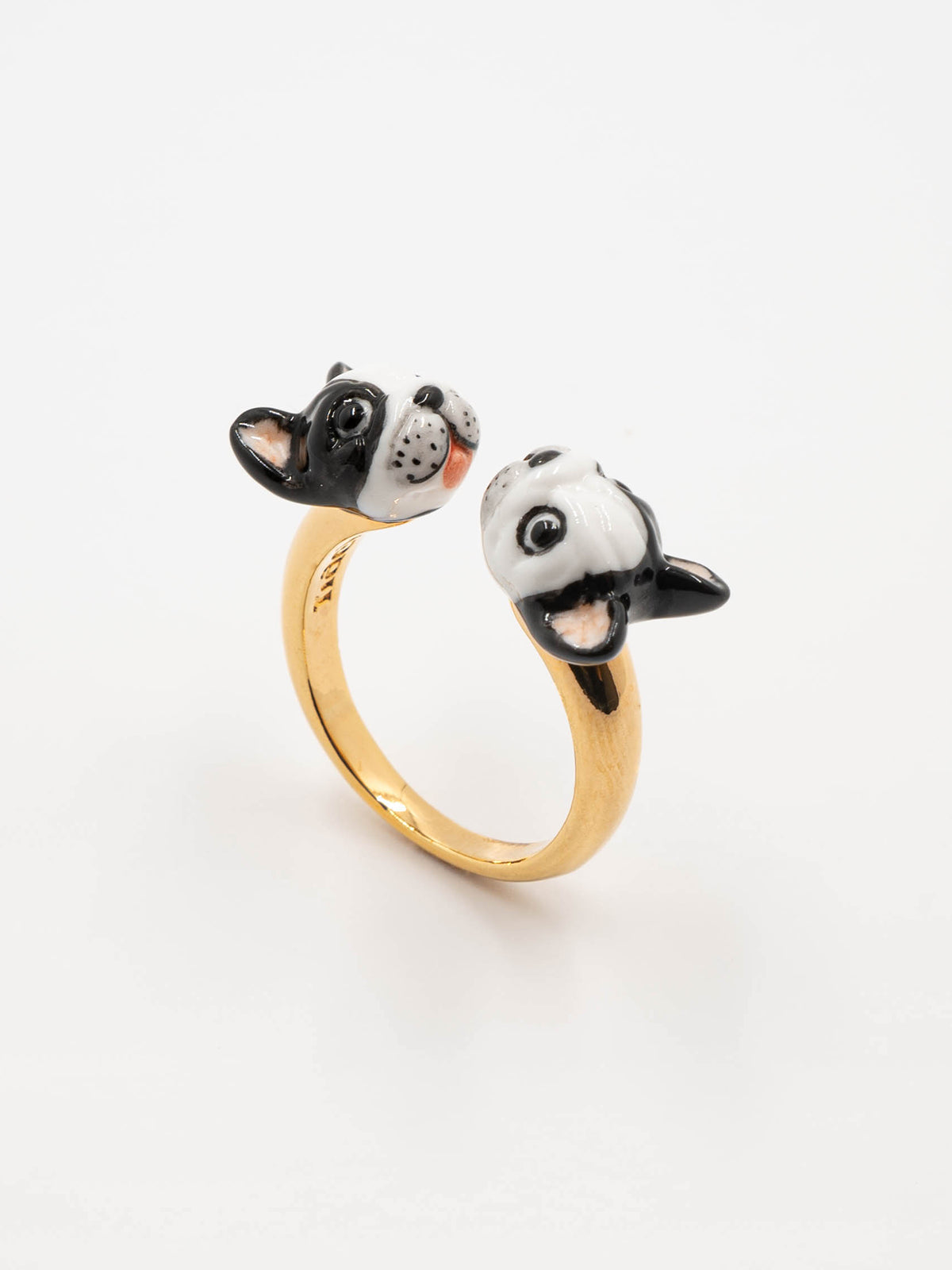 Bague FaceToFace bouledogue