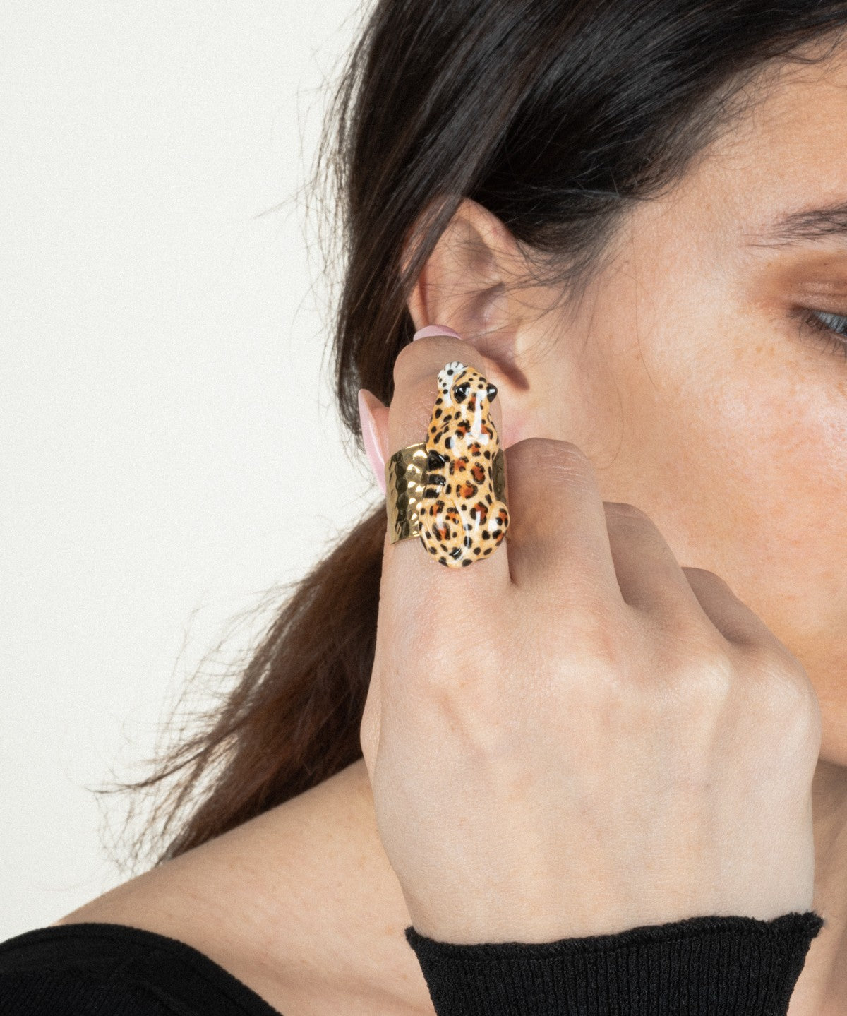 bague léopard