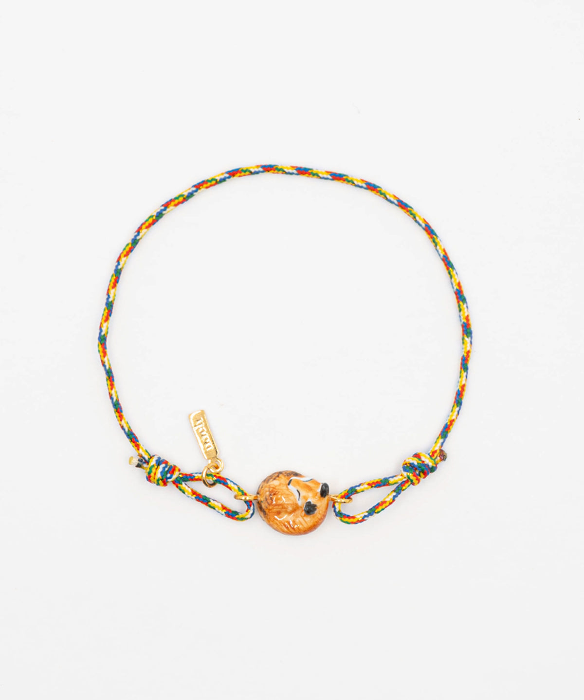 Bracelet charm's multicolore renard