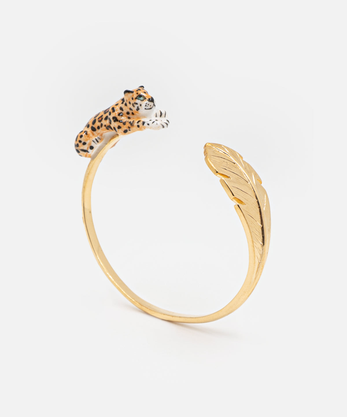 Bracelet FaceToFace léopard & palme