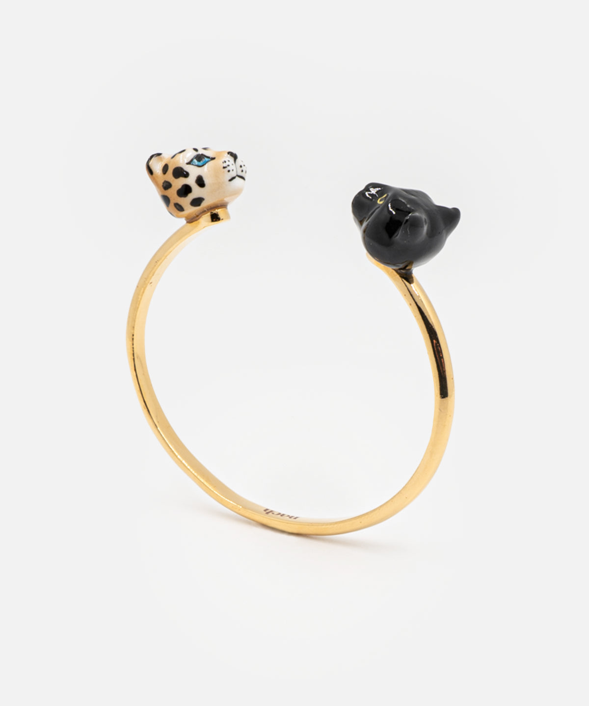 Bracelet FaceToFace panthÚre noire & léopard