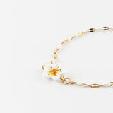 Bracelet fleur de poirier