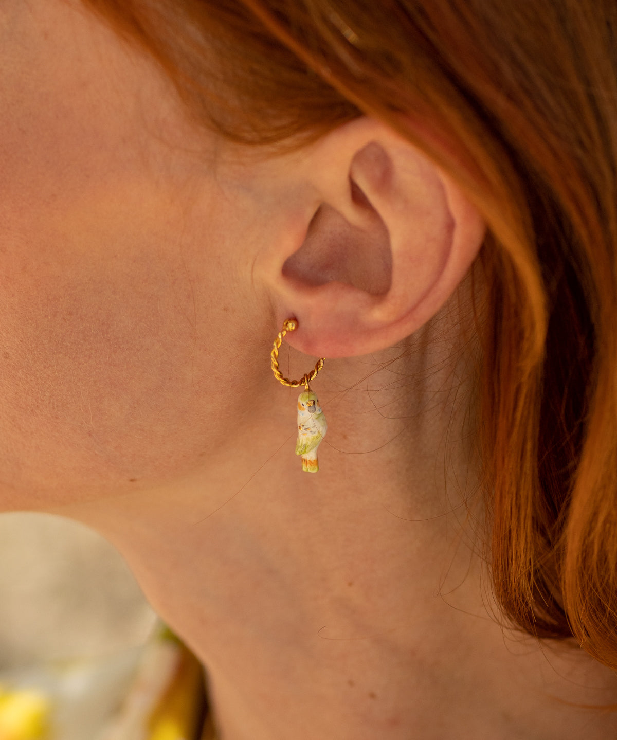 Mini créole perruche blanche - Vendue à l'unité