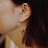créoles dorées coccinelle nach