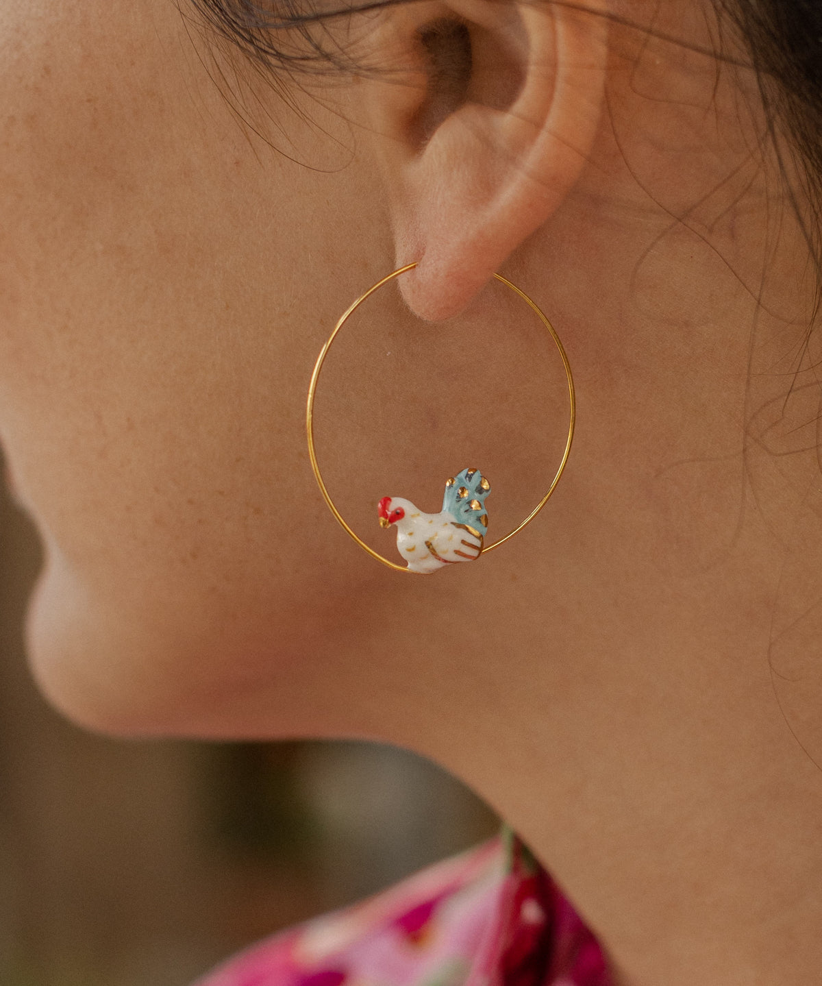 Petites créoles poule