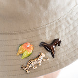 Pin's oiseaux inspérables - Nach x La Tanière