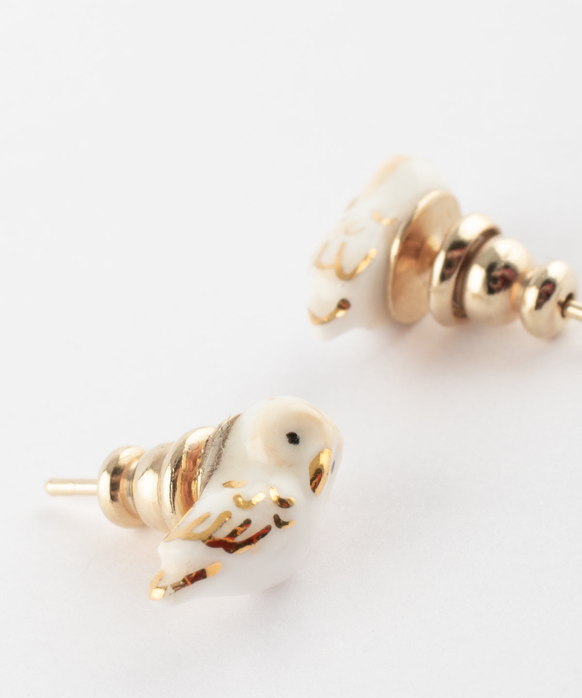 Puces d'oreilles chouette blanche