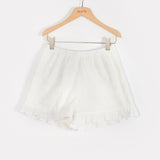 Short upcyclé broderie anglaise - Nach x Argile Studio