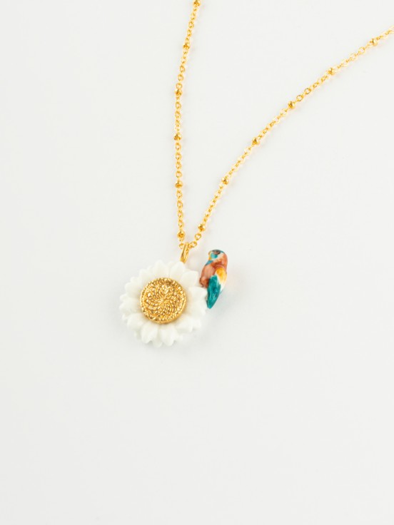 Daisy bird bee-eater necklace Nach