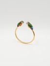 Green parrot bracelet
