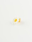 Daisy flower porcelain pin Nach
