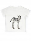 Baby zebra kid t-shirt 100% biological cotton