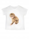 Baby monkey kid t-shirt 100% biological cotton