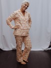 pyjama bottoms animal leopard toile de Jouy 100% cotton OEKO TEX