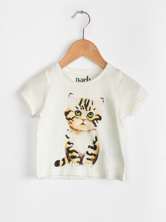 T-shirt enfant chat