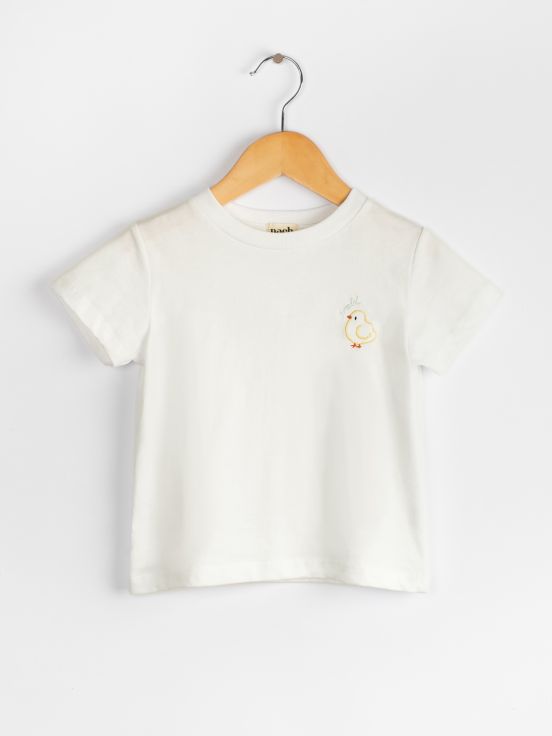 T-shirt enfant brodé Petit Poussin