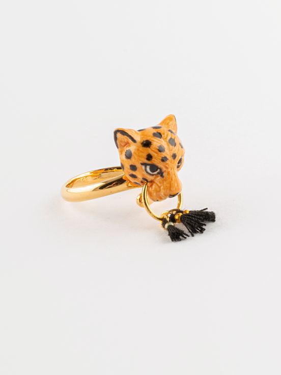Bague ajustable léopard - Capsule anniversaire