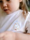 Embroidered Petit Poussin kid t-shirt