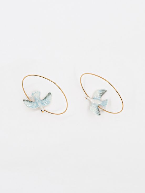 Dove small hoops
