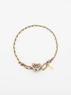 Leopard multicolour charm's bracelet