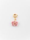 Pink orchid charm's