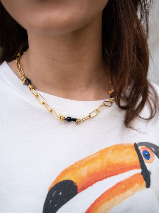 Toucan chain necklace