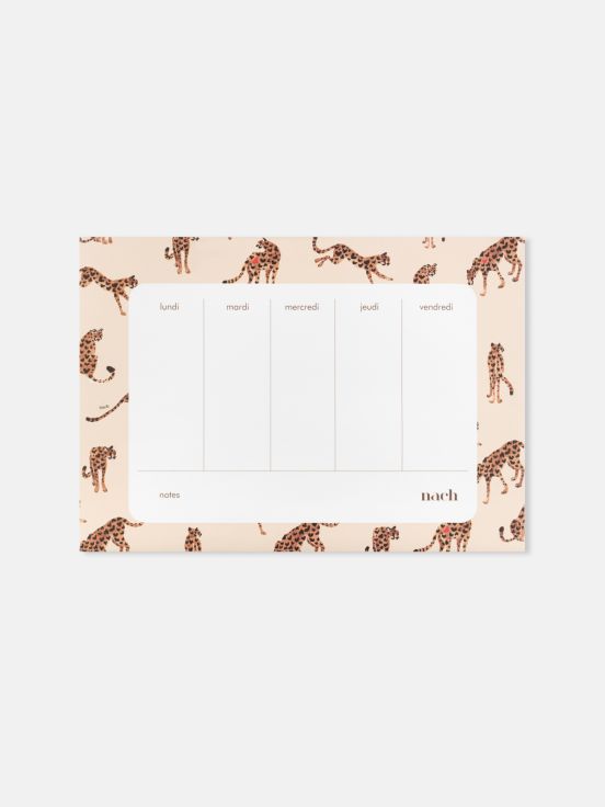 Weekly planner A3 - Premier amour