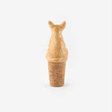 Bouchon de bouteille upcyclé - Chihuahua beige