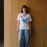 Valentin T-shirt - Taiwan Blue Magpie