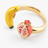 Bague FaceToFace banane et grenade
