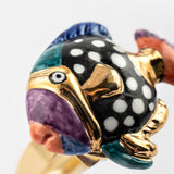 Spotted fish ring