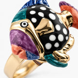 Spotted fish ring