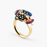 Spotted fish ring