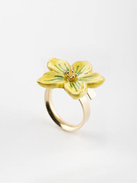 Nach(ナッシュ) リング フリーサイズ Bague fleur jaune BB228_59296a0c-21bf-462f-a8af-