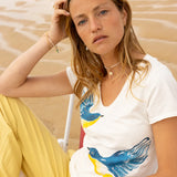 Blue Warbler Bird Lover T-shirt