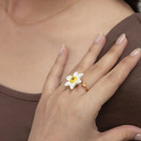 Bague branches Jonquille