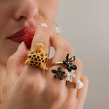 Bague multi fleurs d'Erine