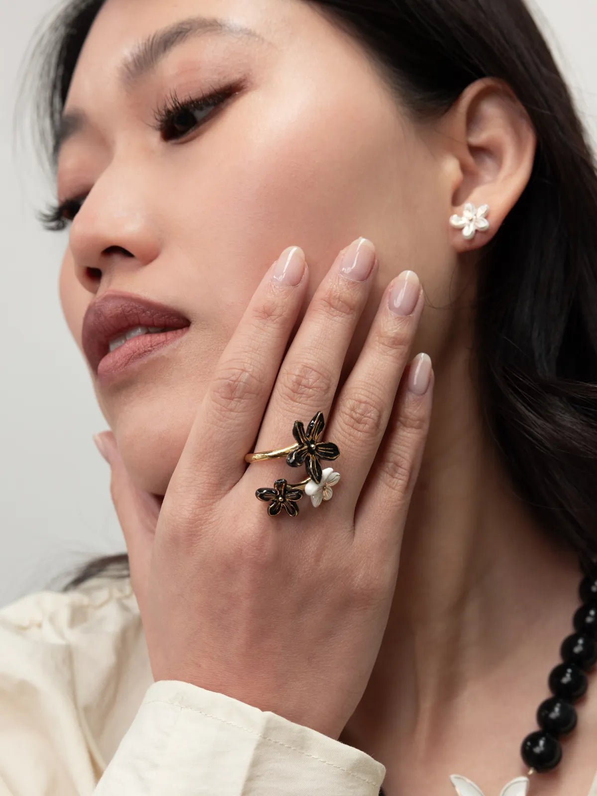 Bague multi fleurs d'Erine